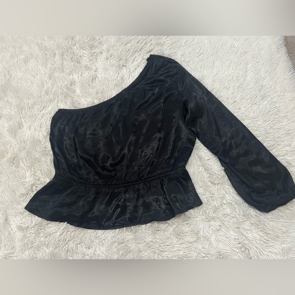 NATION LTD. KAMARI ONE SHOULDER - Size L - black - Picture 3 of 8